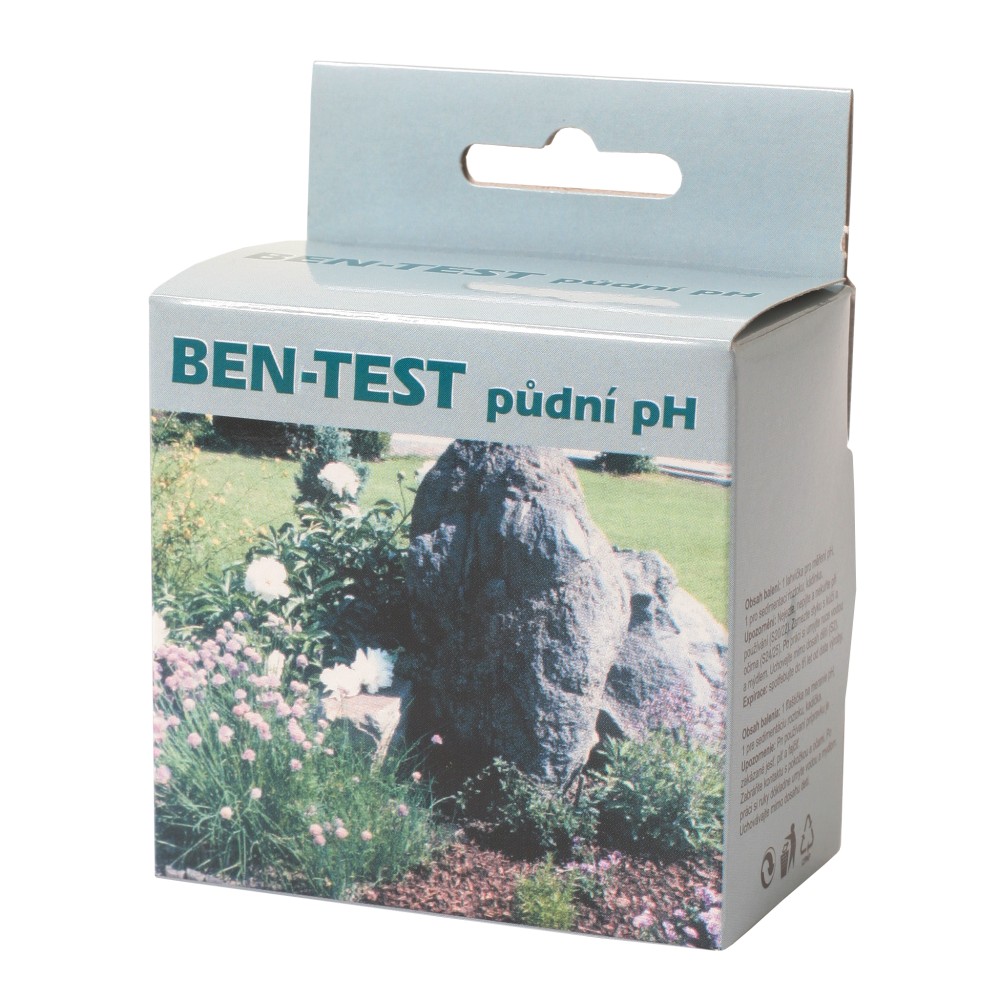 Zahradní chemie - Test pH půdní