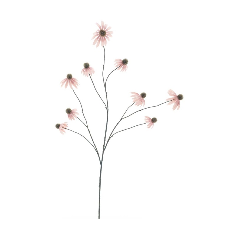 Podzimní umělé květiny - Třapatka MIRJA větev umělá růžová 123cm