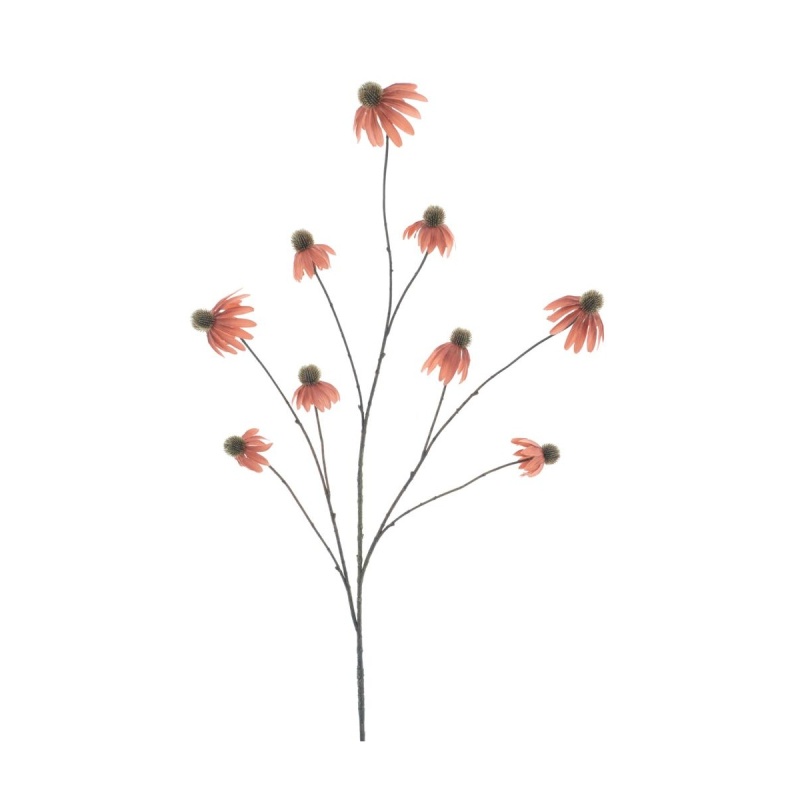Podzimní umělé květiny - Třapatka MIRJA větev uměláhnědá 123cm