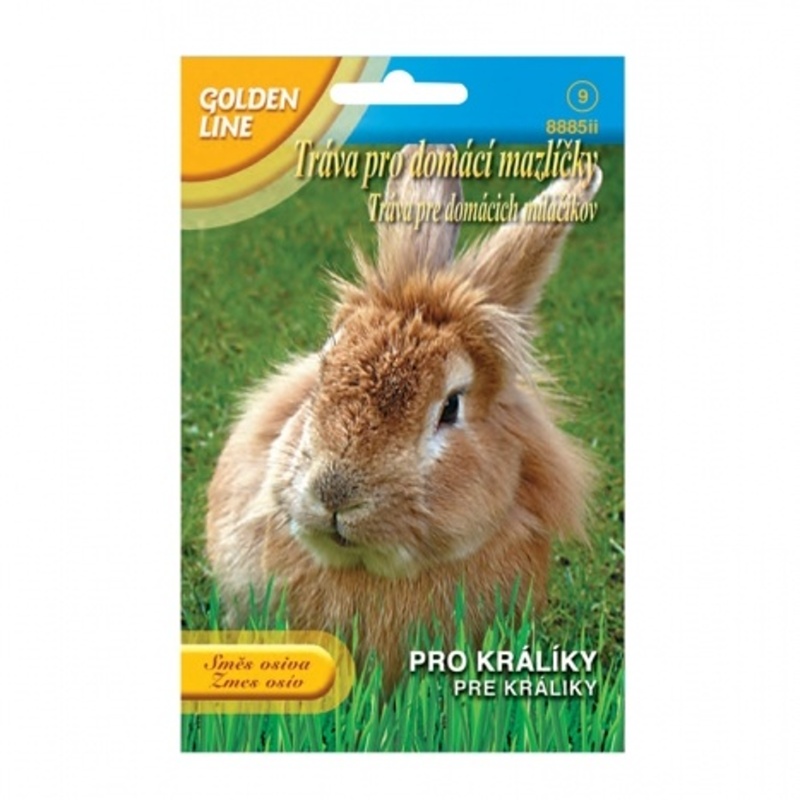 Osivo pro zvířata a medonosné - Tráva pro králíky PICCOLI AMICI