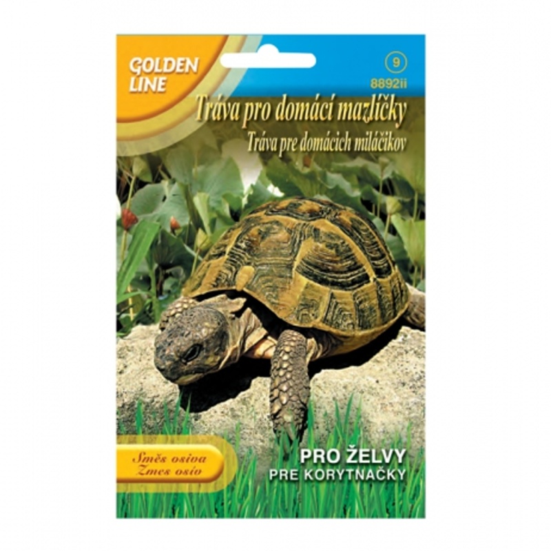 Osivo pro zvířata a medonosné - Tráva pro želvy PICCOLI AMICI