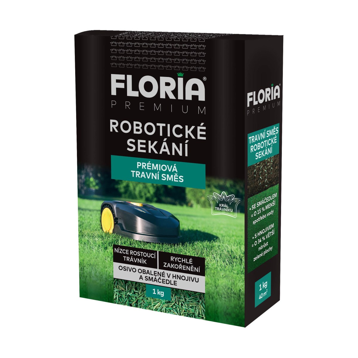 Travní osivo - Travní směs FLORIA pro robotické sekátní 1kg