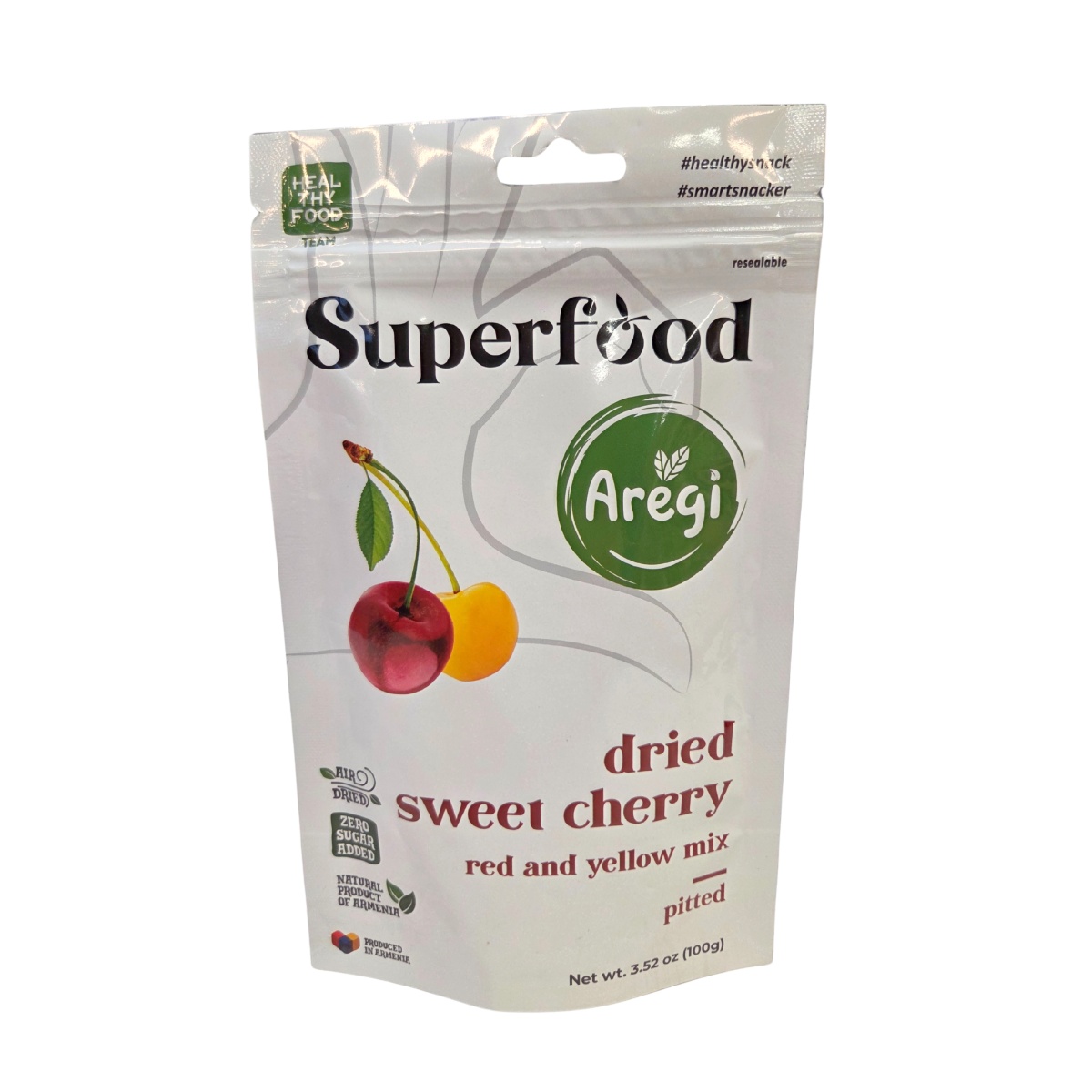 Sušené ovoce a plody - Třešně sušené AREGI 100g