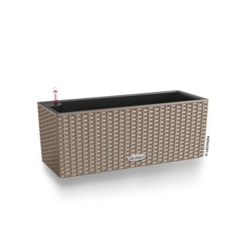 Plastové samozavlažovací truhlíky - Truhlík BALCONERA Cottage komplet set písková 50cm