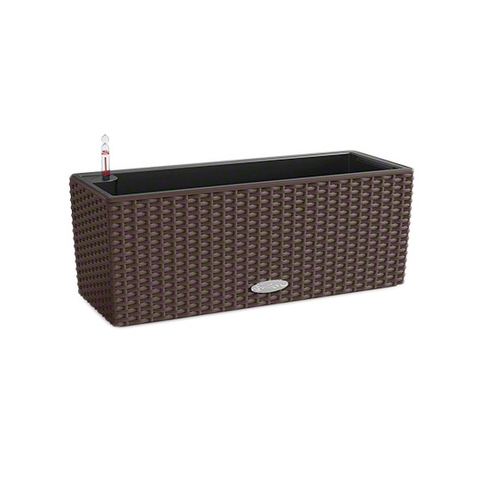 Plastové samozavlažovací truhlíky - Truhlík Lechuza BALCONERA Cottage 50cm komplet set moka