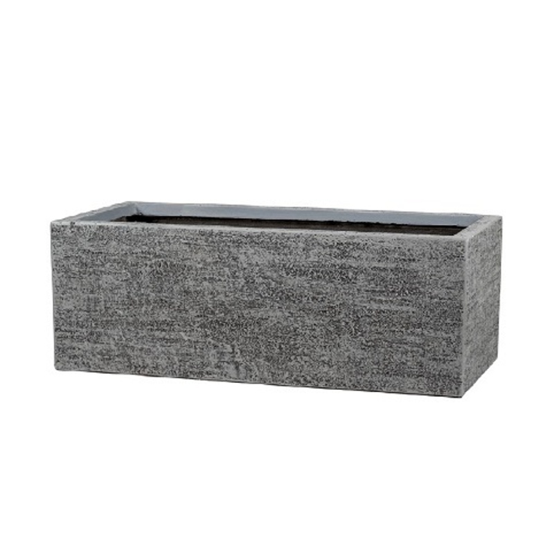 Kompozitní truhlíky - Truhlík LOGAN 22E fiberclay šedý 95cm