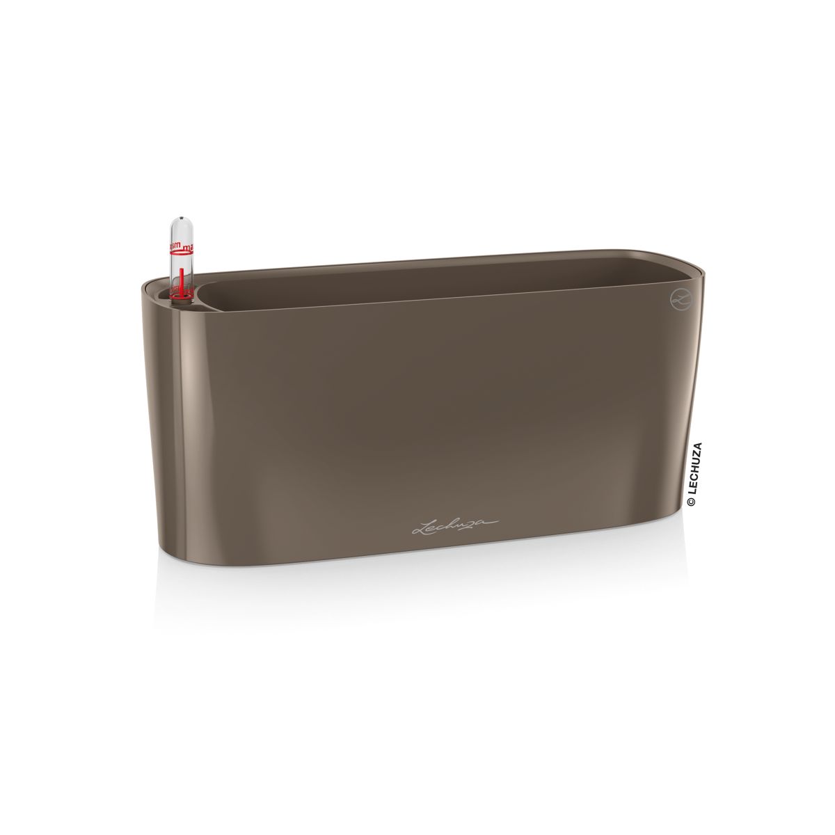 Zahrada - Truhlík oválný DELTA 10 taupe 30cm