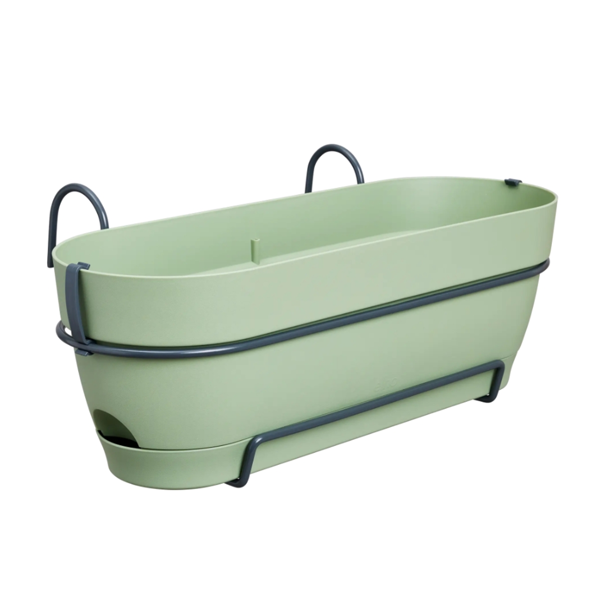 Plastové samozavlažovací truhlíky - Truhlík plastový ELHO Vibia All-in-1 pistáciový 50cm