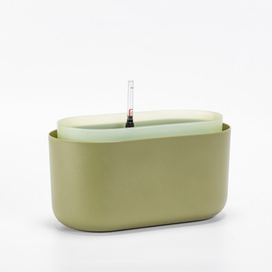 Plastové samozavlažovací truhlíky - Truhlík samozavlažovací TOLITA plast zelená 30,5cm