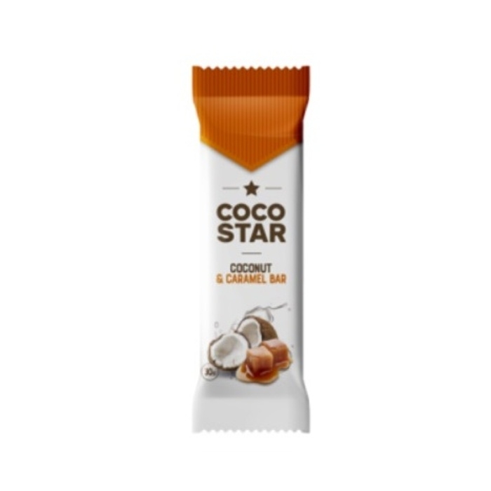 Sušené ovoce a plody - Tyčinka ovocná COCO STAR kokos a karamel 30g
