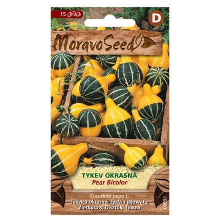 Osivo letniček - Tykev okrasná žluto-zelená (MS)