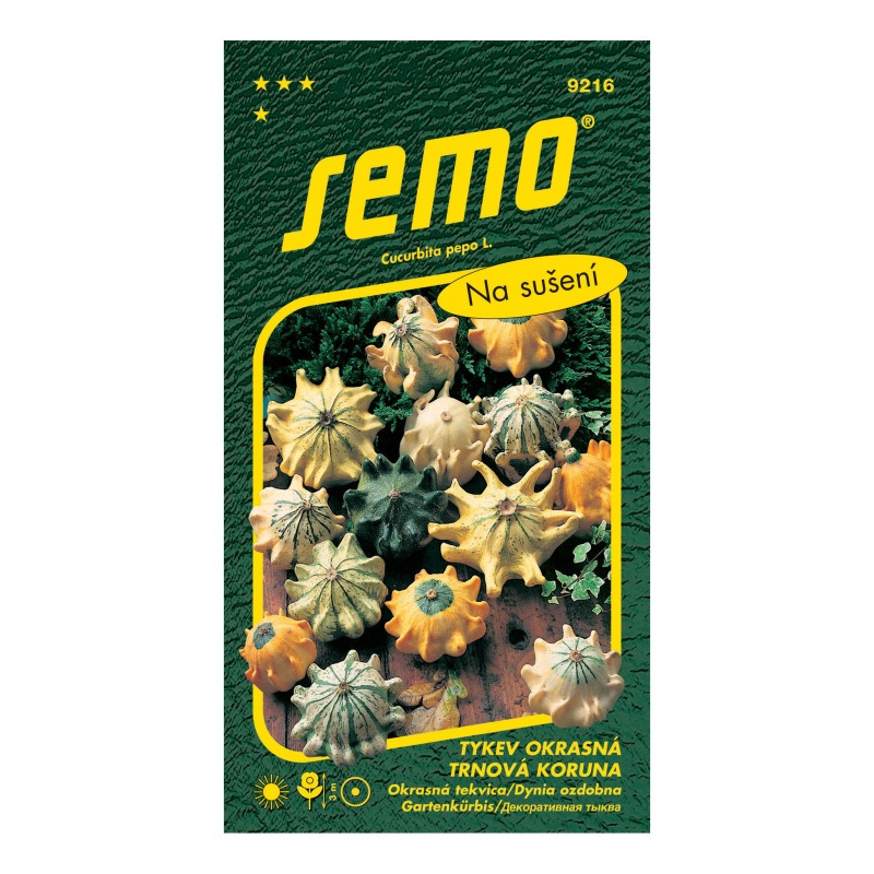 Tykvičky okrasné Trnová koruna-0