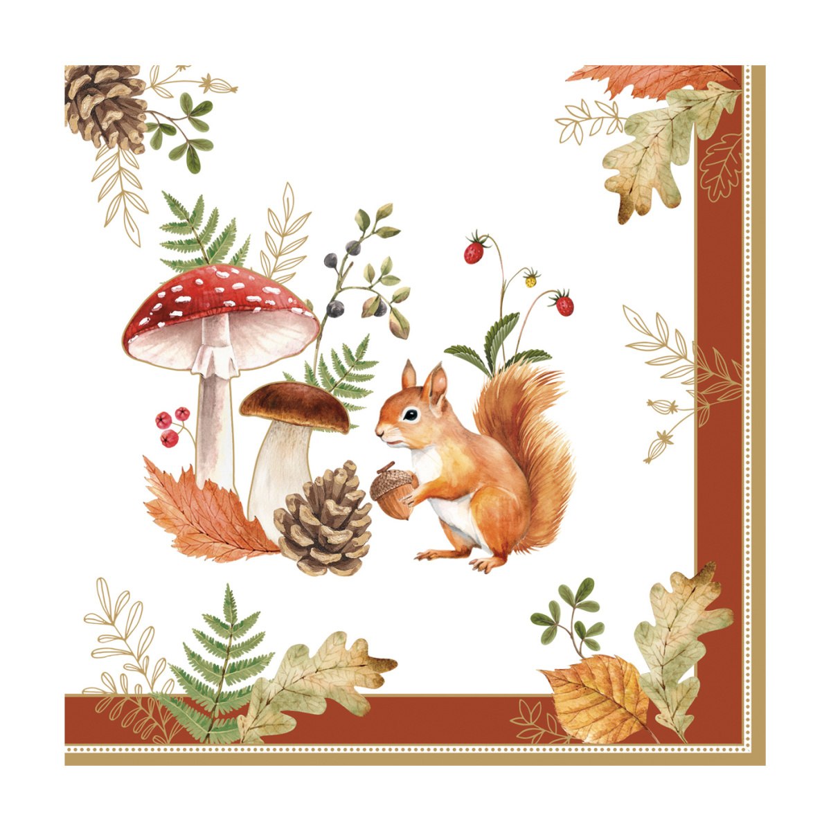 Kuchyňské doplňky - Ubrousky AUTUMN BREEZE 20ks