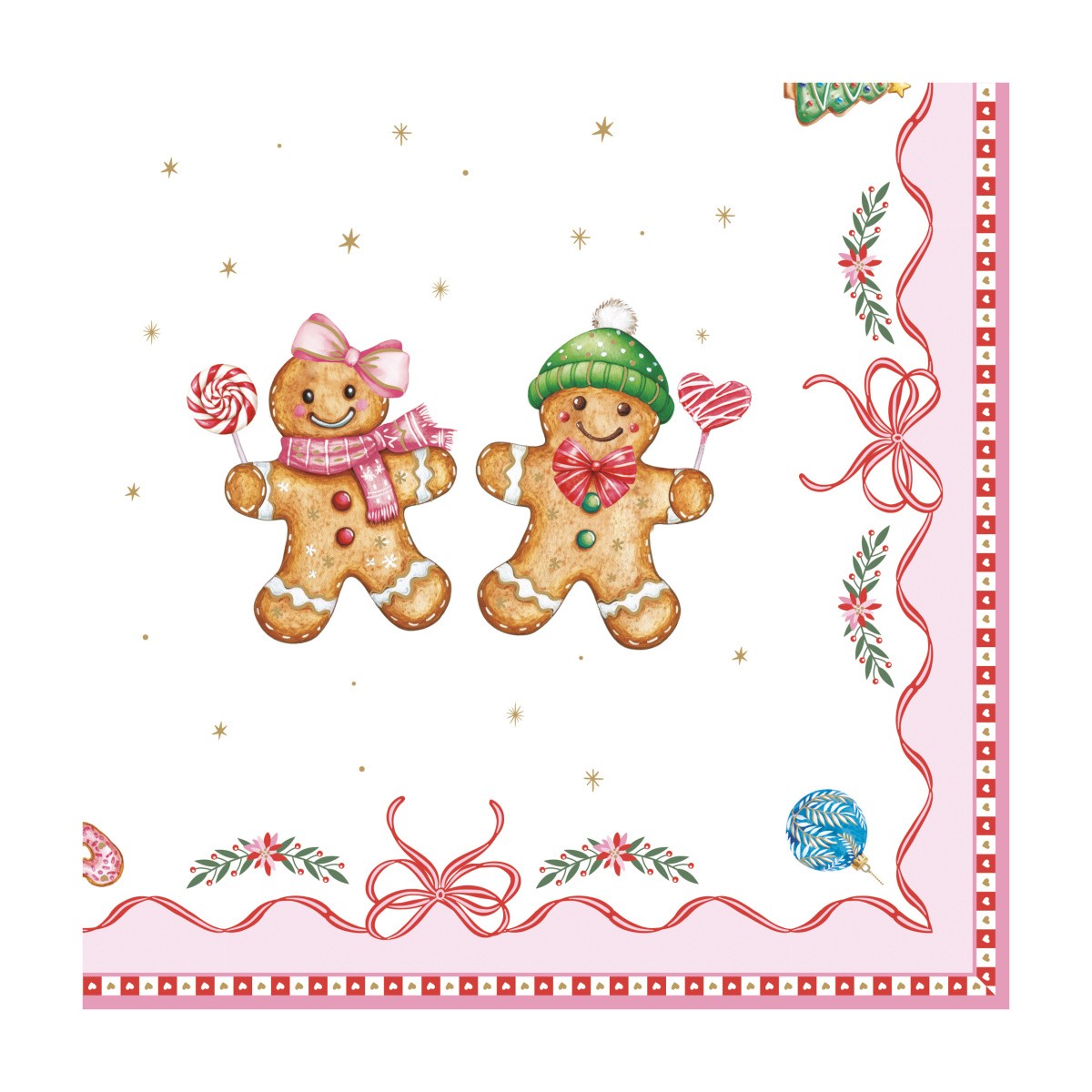 Kuchyňské doplňky - Ubrousky SWEET CHRISTMAS 20ks