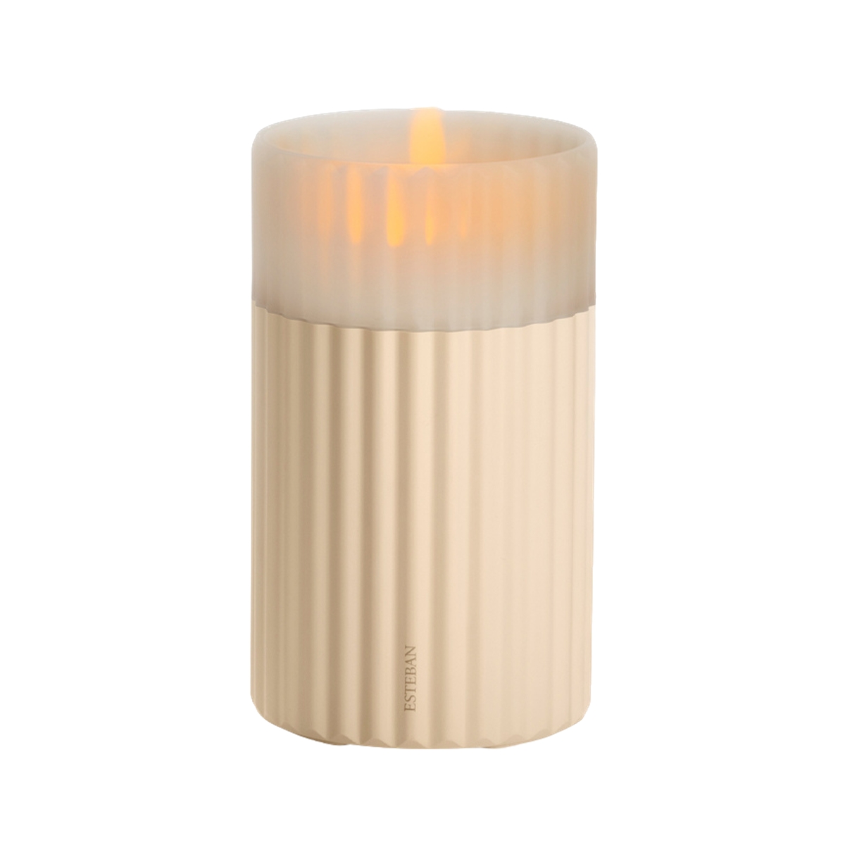 Difuzéry - Ultrazvukový difuzér ESTEBAN COLOR MIST s USB béžový 100ml