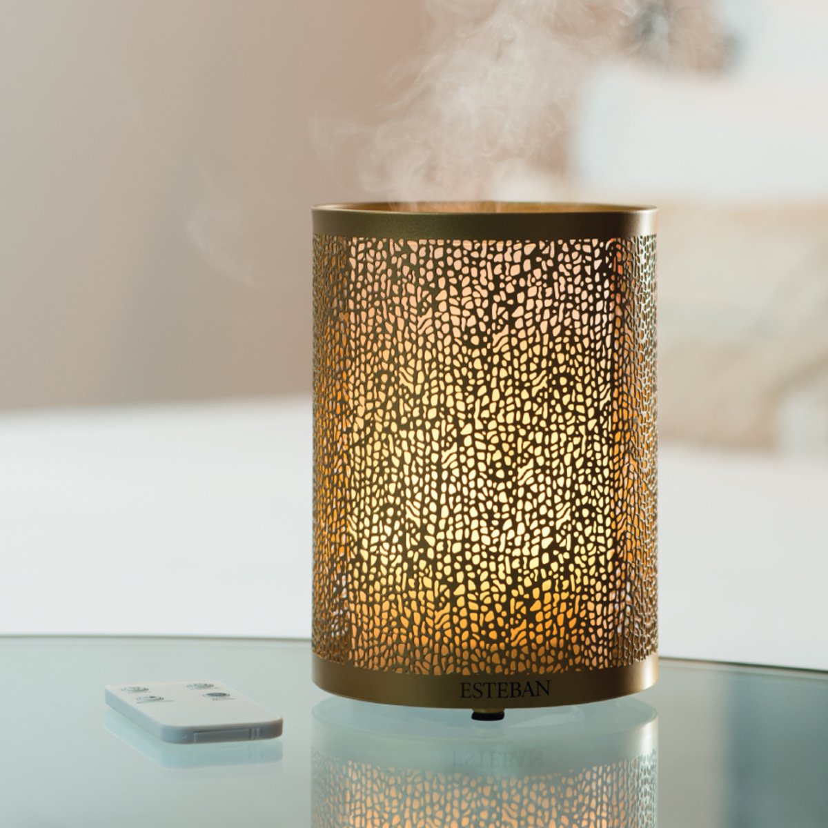 Ultrazvukový difuzér ESTEBAN OR & LUMIERE zlatý 100ml-0