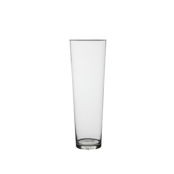 Skleněné vázy - Váza kónická sklo 30cm