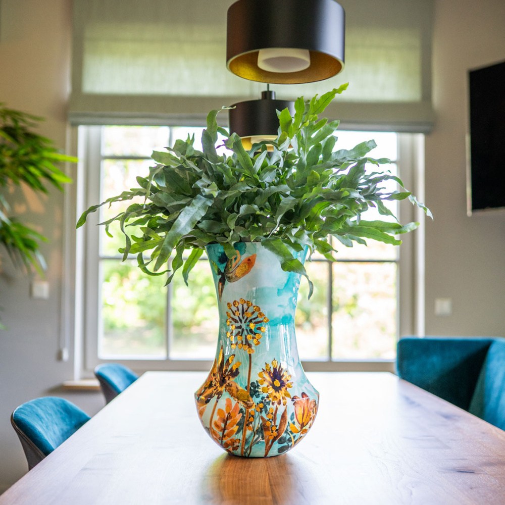 Váza kovová FRESIA FRESH 42cm-0