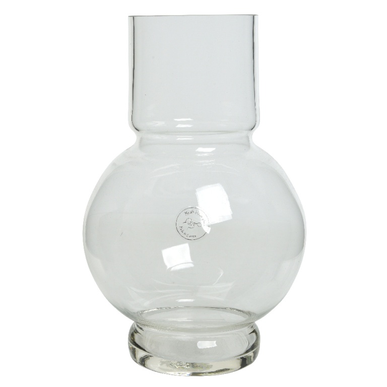 Skleněné vázy - Váza skleněná čirá 30cm