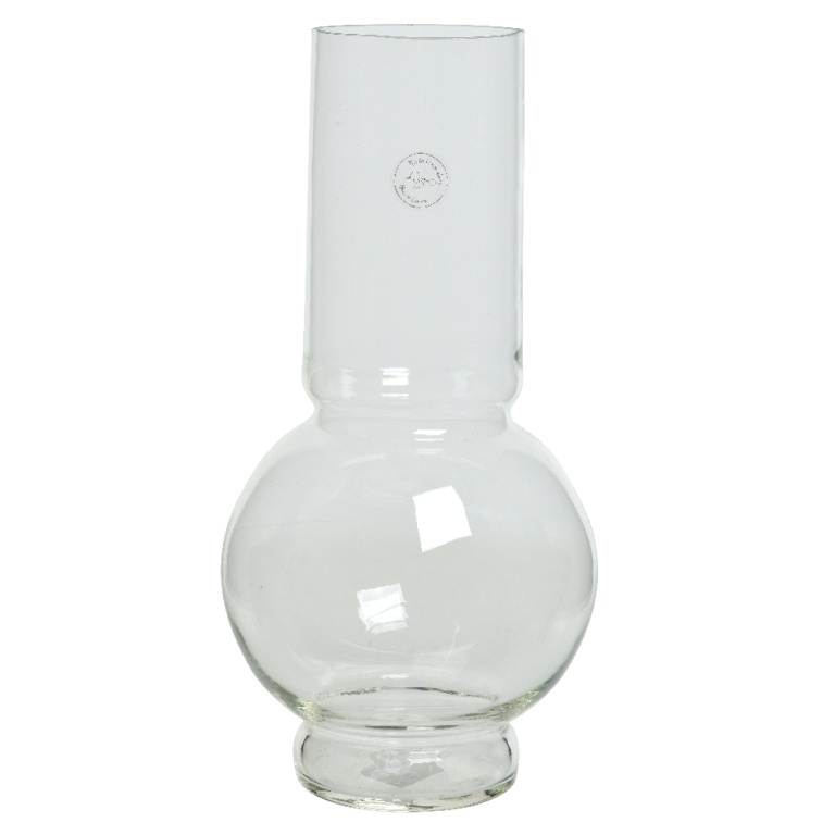 Skleněné vázy - Váza skleněná čirá 40cm