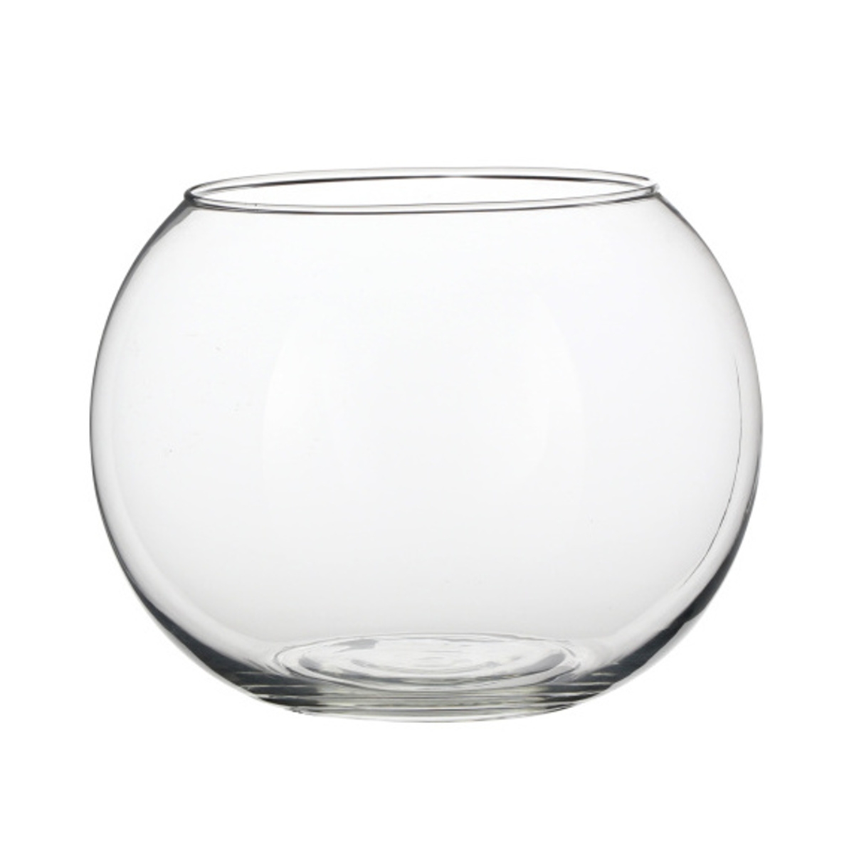 Skleněné vázy - Váza skleněná koule BOLLA 20cm