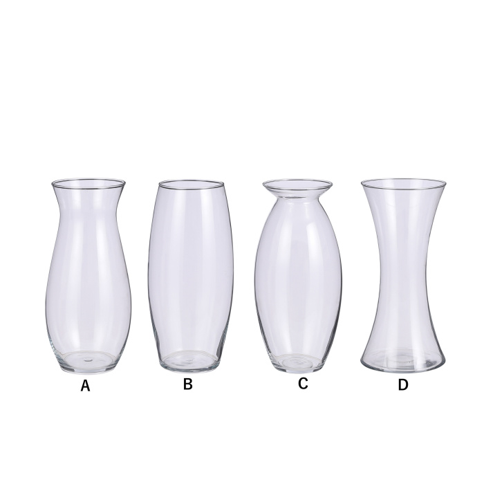 Skleněné vázy - Váza sklo mix 30cm