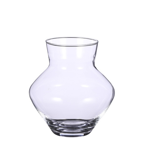 Skleněné vázy - Váza TAMAR sklo čirá 26cm