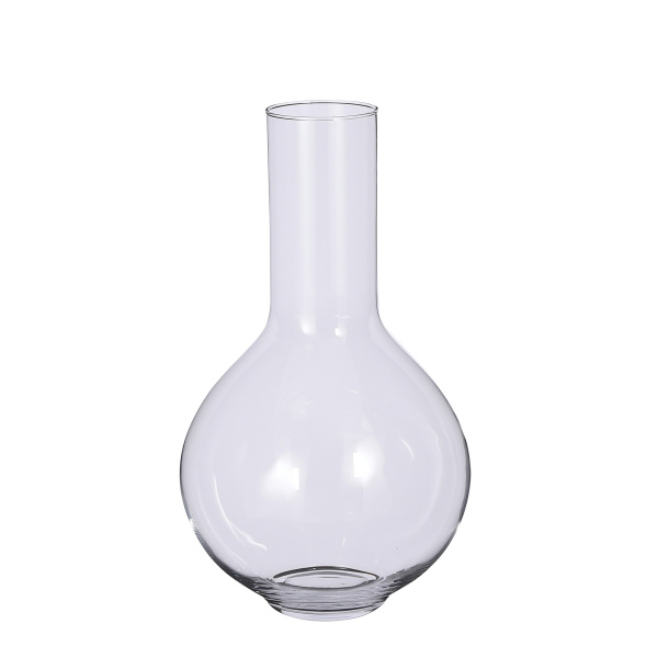 Skleněné vázy - Váza úzké hrdlo sklo 50cm