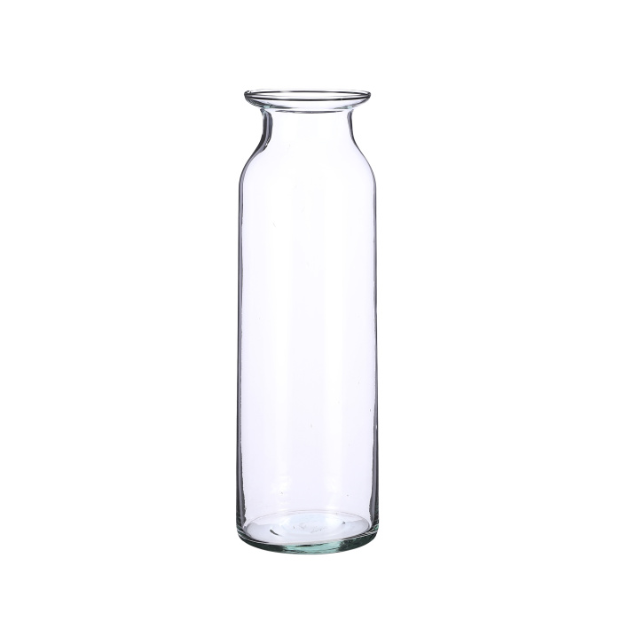 Skleněné vázy - Váza válcová sleněná EVELINE čirá 30cm
