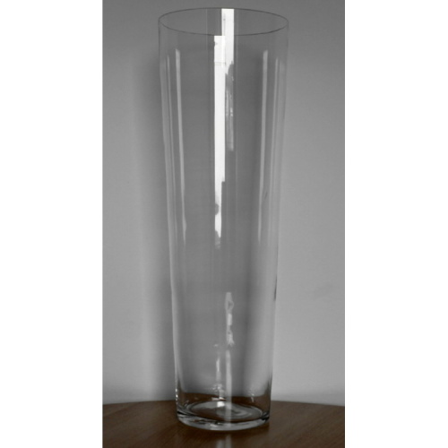 Skleněné vázy - Váza válec sklo 50cm