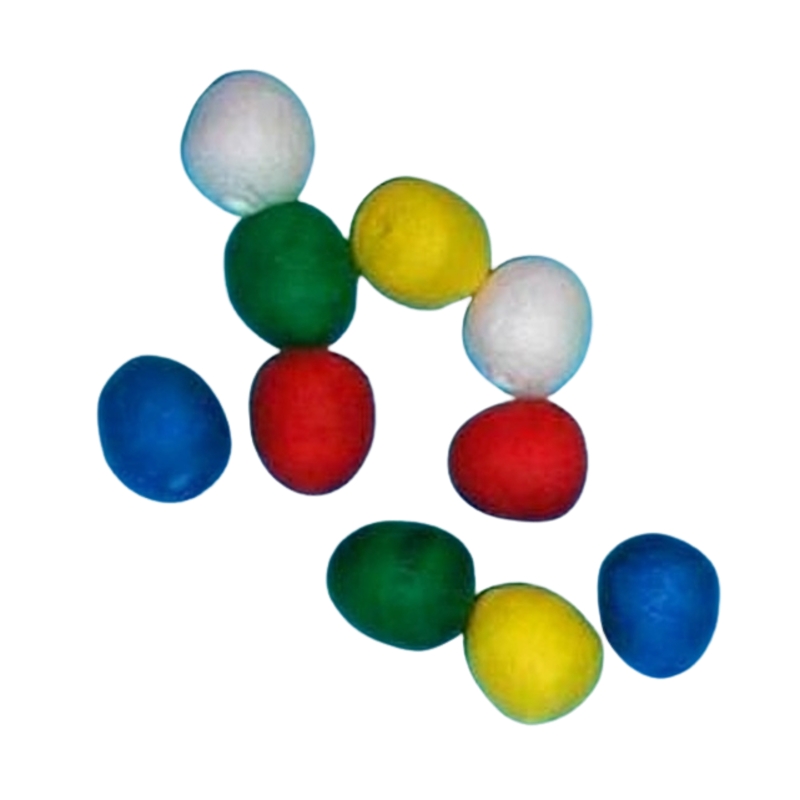 Velikonoce - Vejce vatové 2cm mix 10ks