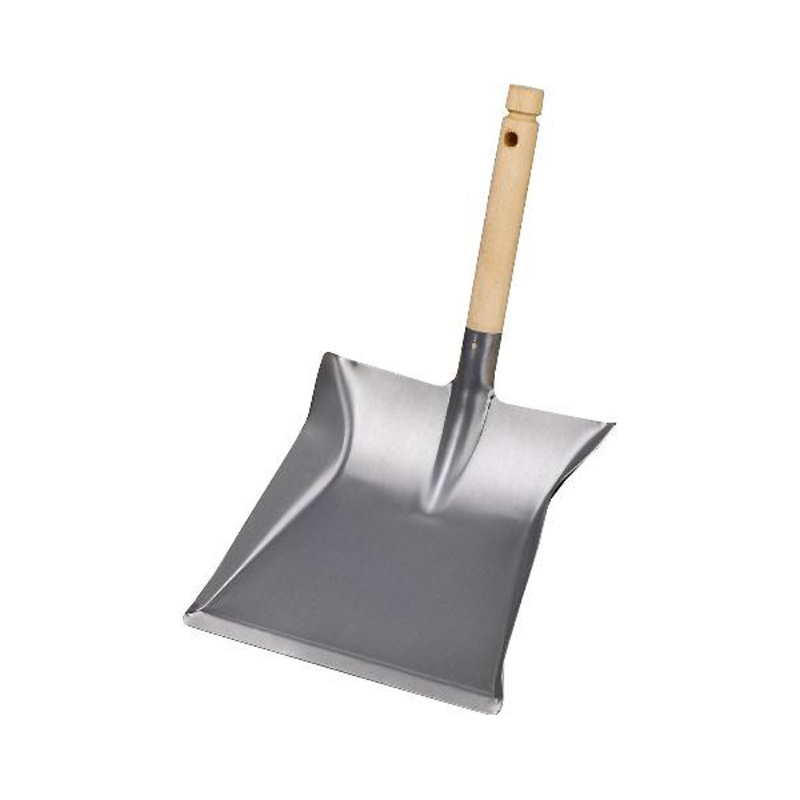 Drobné nářadí - Venkovní pozinková lopatka s dřevěným madlem