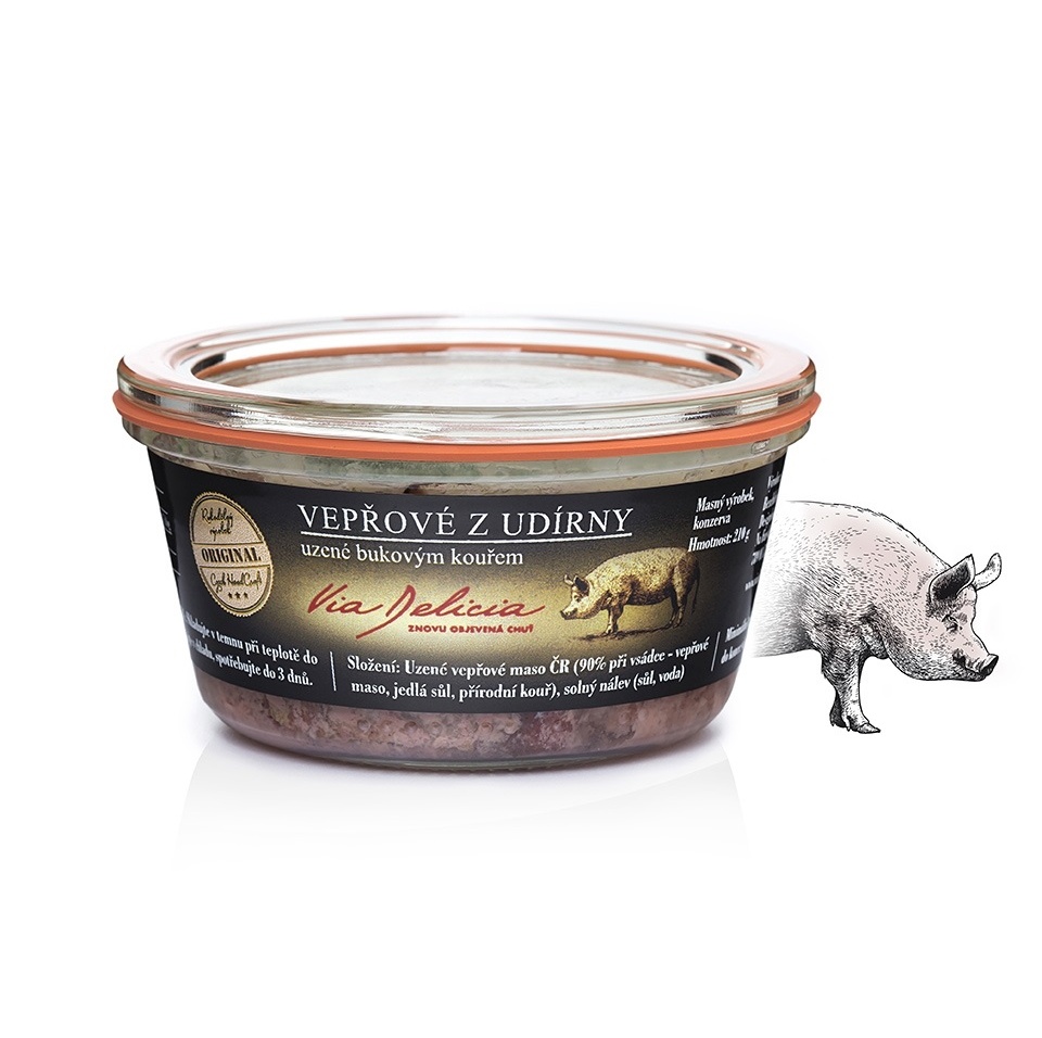 Masa a paštiky - Vepřové maso z udírny 210 g