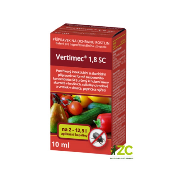 Zahradní chemie - Vertimec 1,8 SC 10 ml