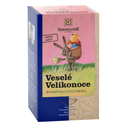 Nápoje - Veselé Velikonoce - bylinný čaj BIO porcovaný 1x1,5g Sonnentor