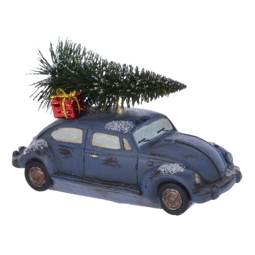 Veterán se stromkem svítící 14,5cm mix-4