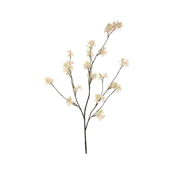 Jarní umělé květiny - Větev jabloň SITA umělá růžová 126cm