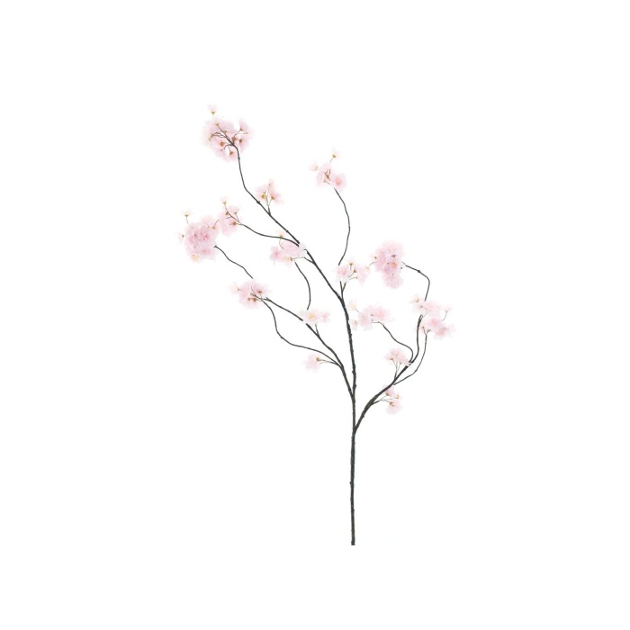 Jarní umělé květiny - Větev třešně MALAGA umělá sv.růžová 126cm