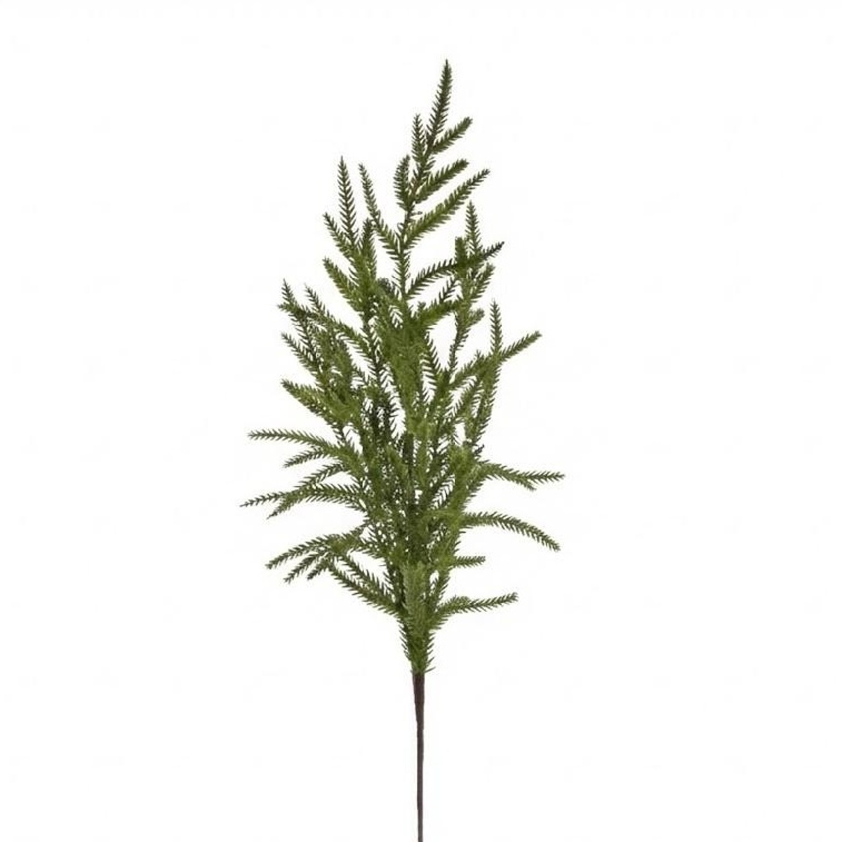 Vánoční umělé květiny - Větev umělé jehličí 64cm