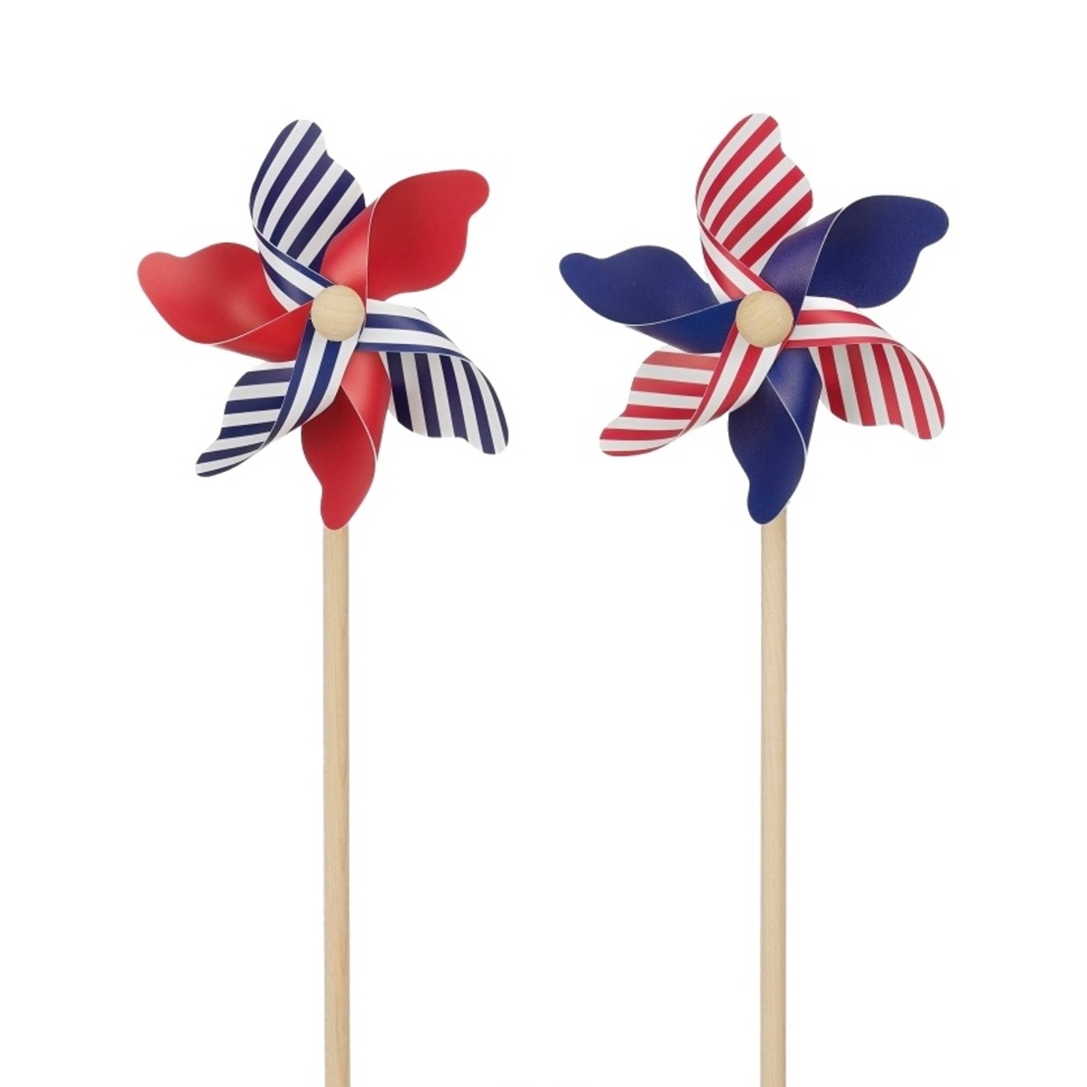 Dětské zboží - Větrník plastový s pruhy mix 36cm