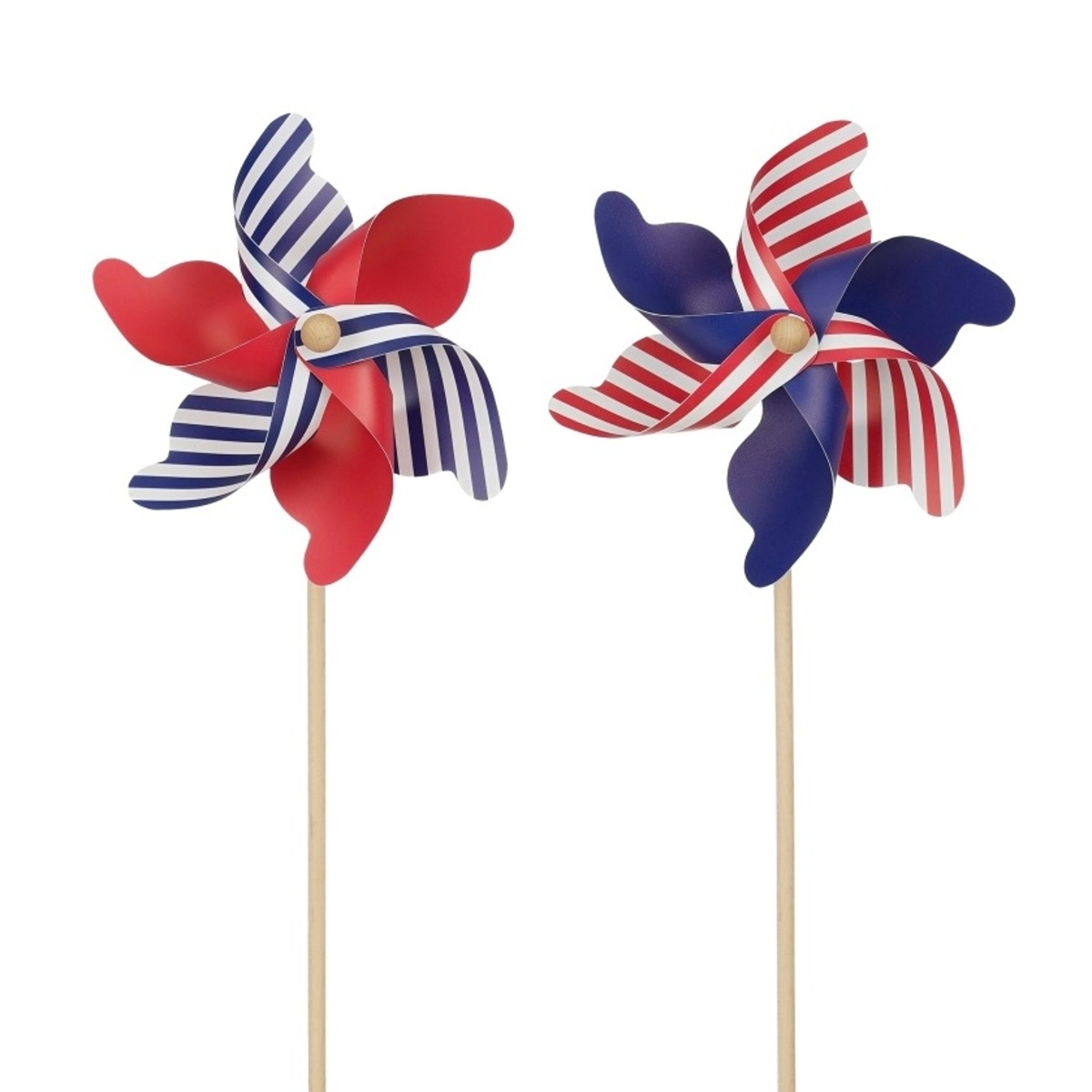 Dětské zboží - Větrník plastový s pruhy mix 61cm