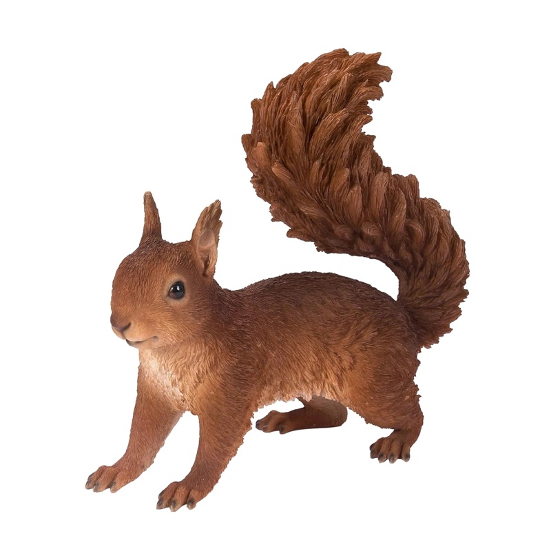 Venkovní zvířátka - Veverba běžící polyresinová 23cm