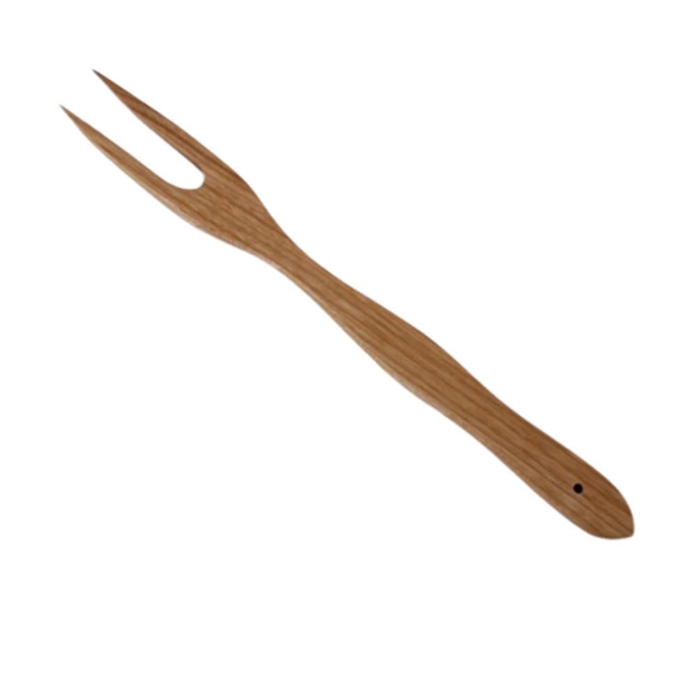 Vařečky, obracečky aj. - Vidlička dřevo přírodní 30cm