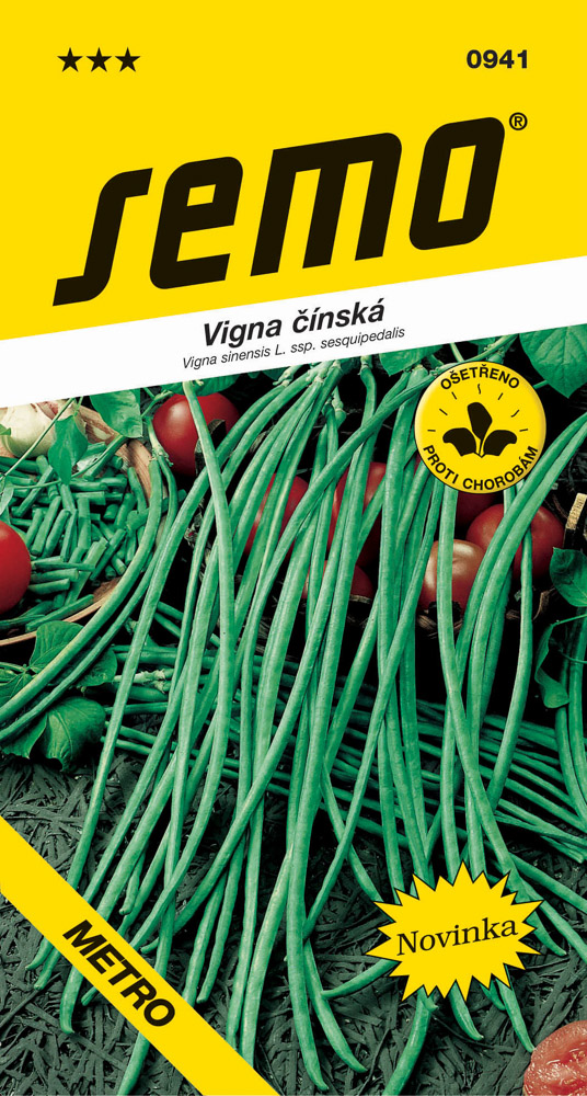Osivo zeleniny - Vigna čínská ASIE (Fazol tyč. zelený Metro)