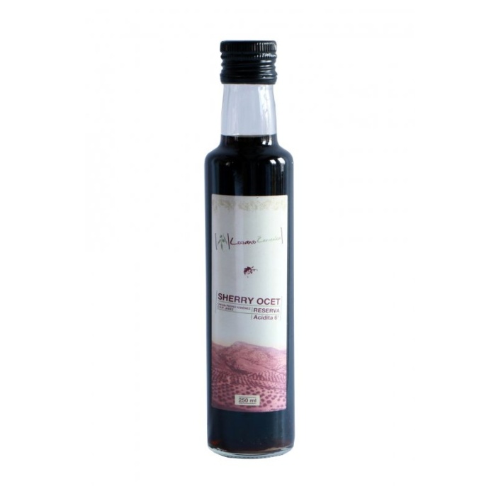 Zeleninové pochoutky - Vinný sherry ocet RESERVA 250ml