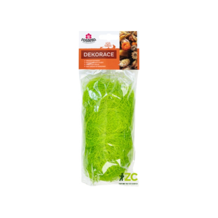 Stuhy, vlákna a lýka - Vlákno sisal sv.zelené 30g
