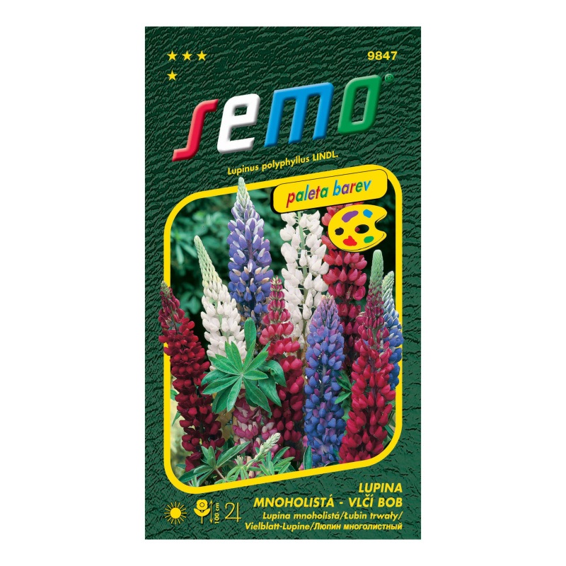 Vlčí bob Lupina směs PALETA-0