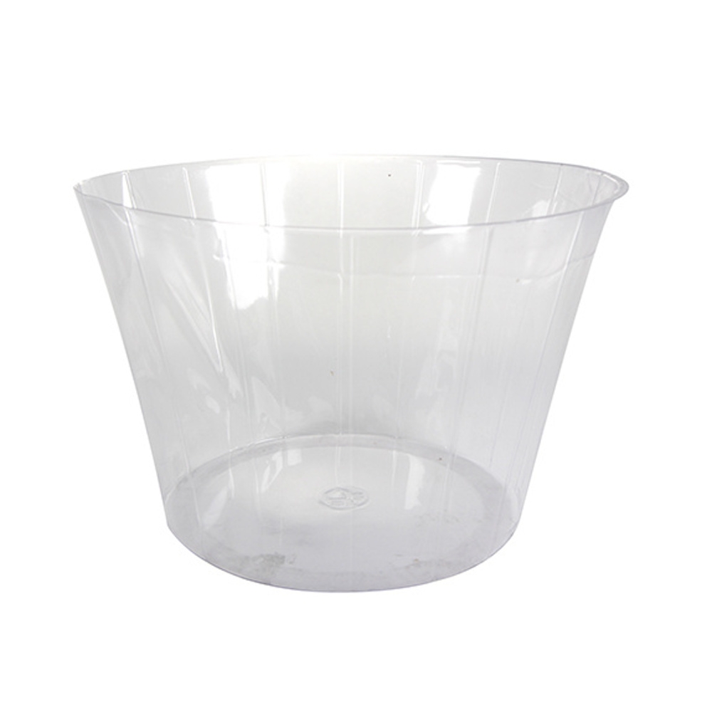 Vložky do květináče - Vložka do květináče LUCAS plastová čirá 6cm