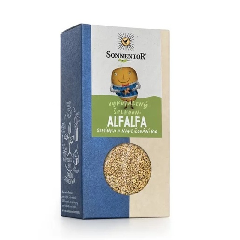 Klíčky - Vojtěška Alfalfa semena na klíčky bio 120g