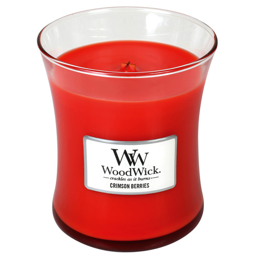 Svíčky WoodWick - Vonná svíčka WoodWick Crimson Berries 275g